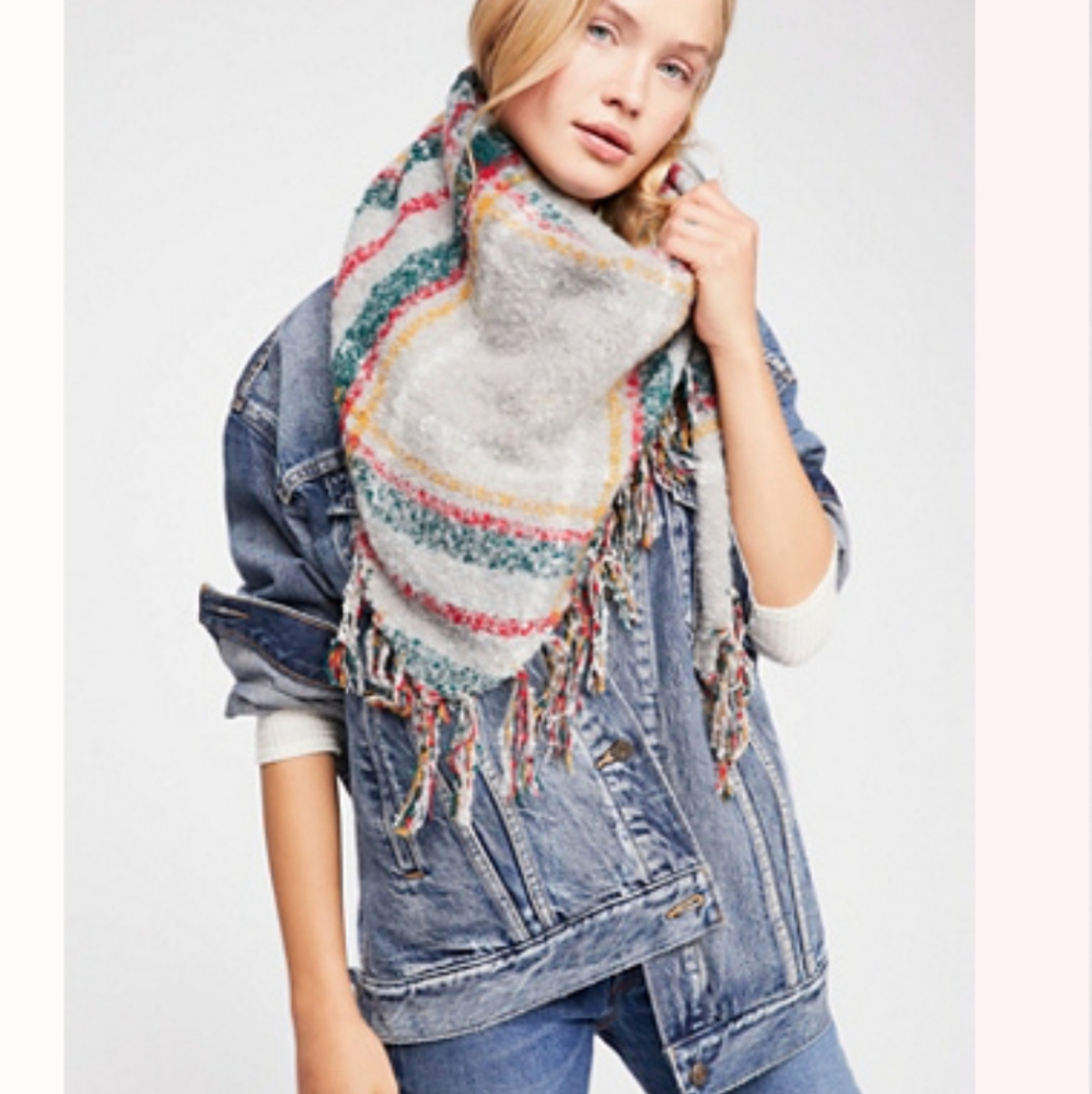 Freemont Fringe Bandana Scarf